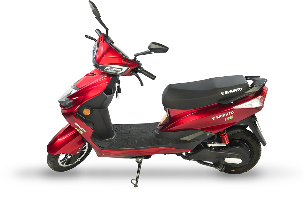 Ruby Red Scooter